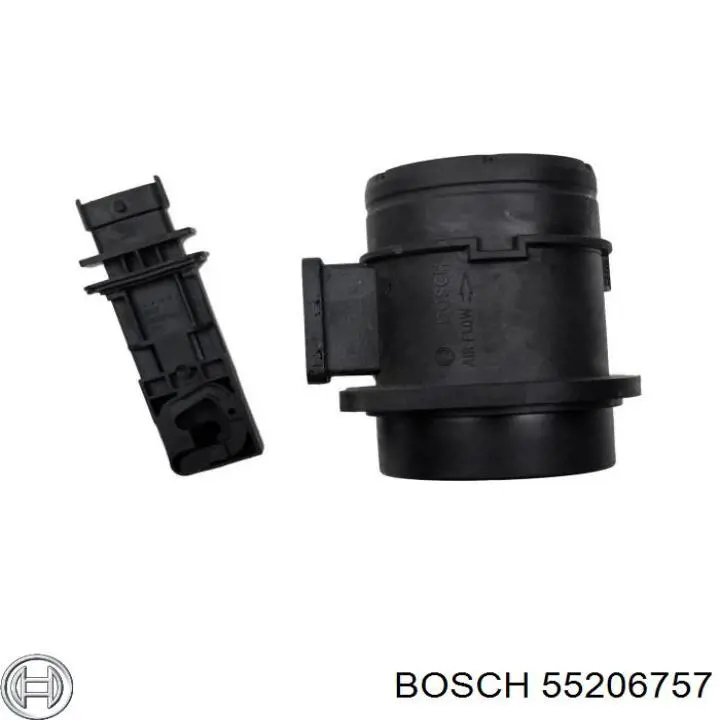 55206757 Bosch sensor de flujo de aire/medidor de flujo (flujo de aire masibo)