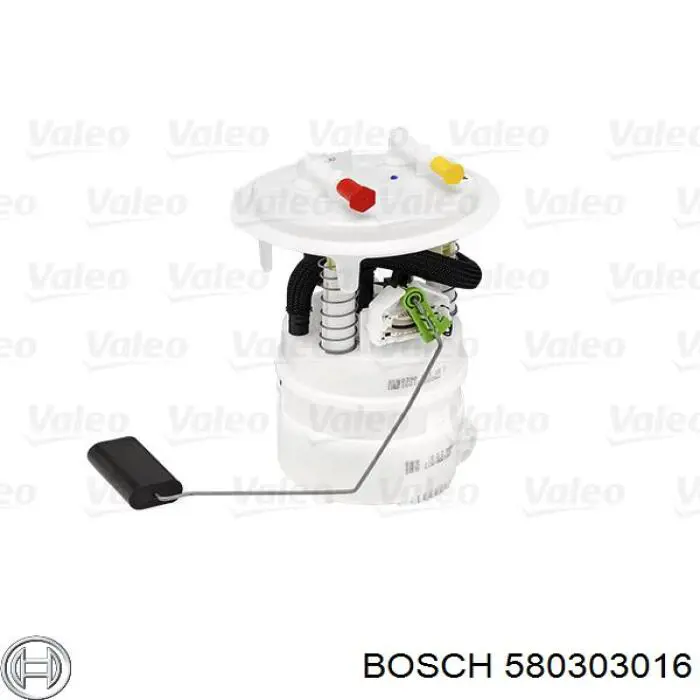 580303016 Bosch módulo alimentación de combustible