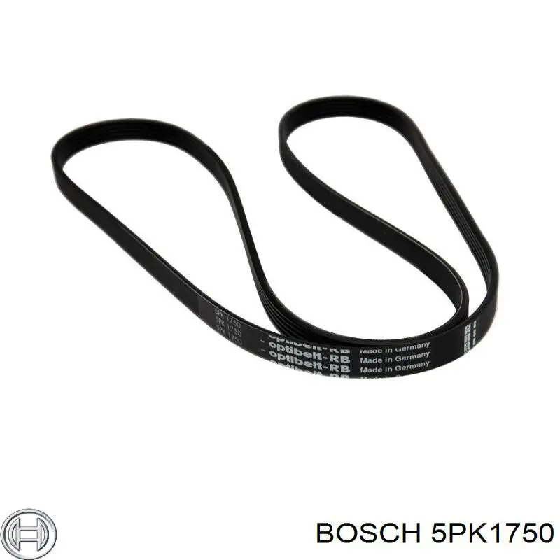 5PK1750 Bosch correa trapezoidal
