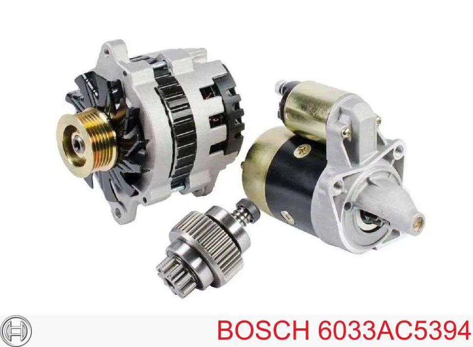 6033AC5394 Bosch piñón, motor de arranque