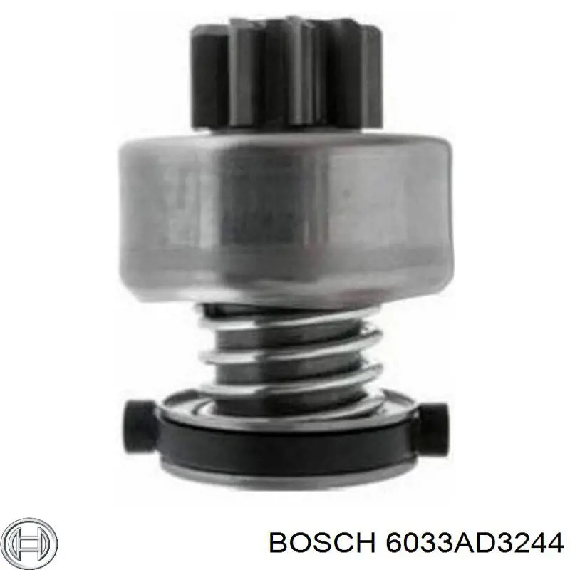 6033AD3244 Bosch bendix, motor de arranque