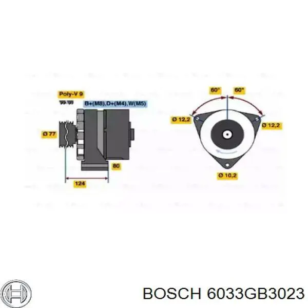 Generador Bosch 6033GB3023