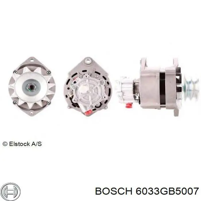 6033GB5007 Bosch alternador