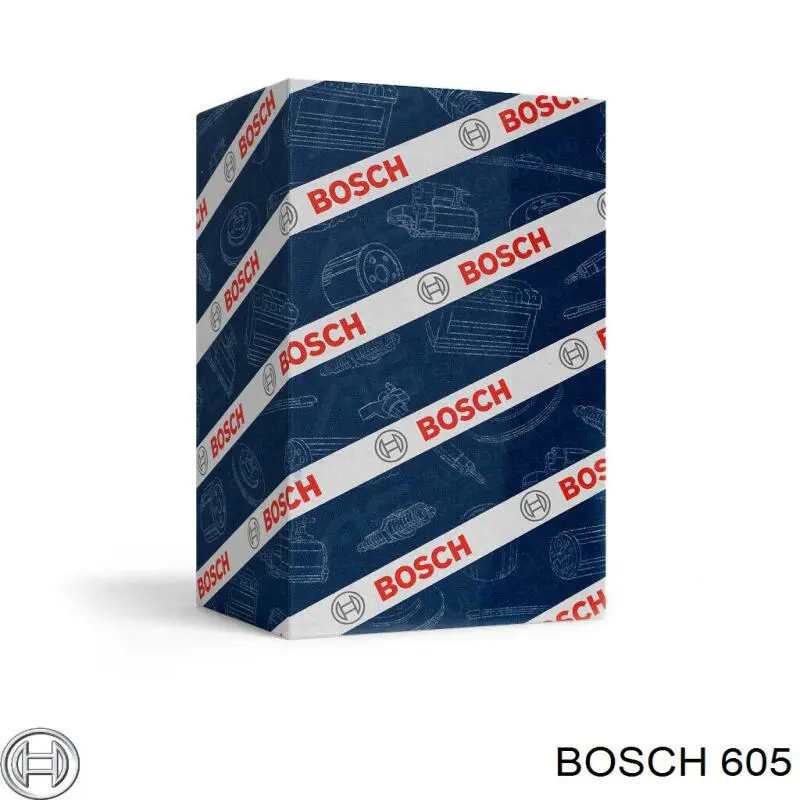 Comprar 605 Bosch Juego de escobillas de luna delantera, 2 piezas