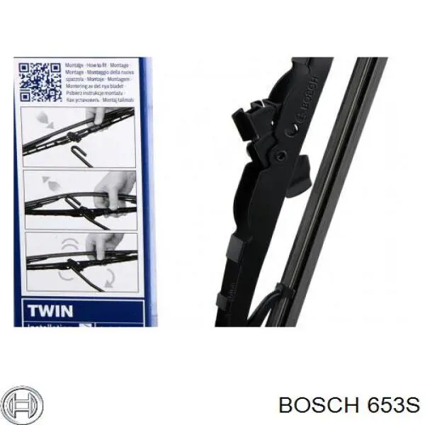 Juego de limpiaparabrisas de luna delantera, 2 piezas KIA Rio 3 UB