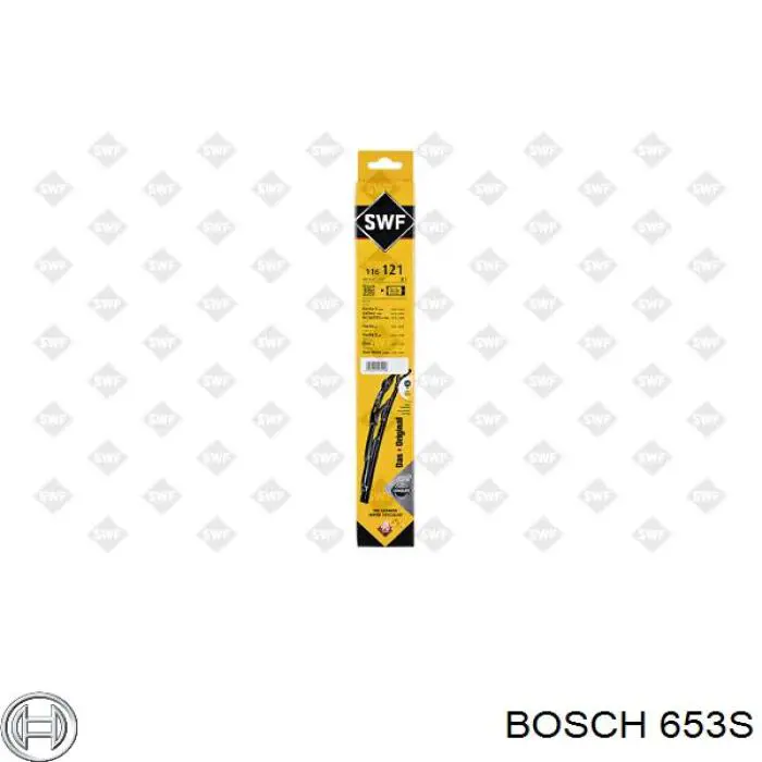 Juego de limpiaparabrisas de luna delantera, 2 piezas KIA Rio 3 UB