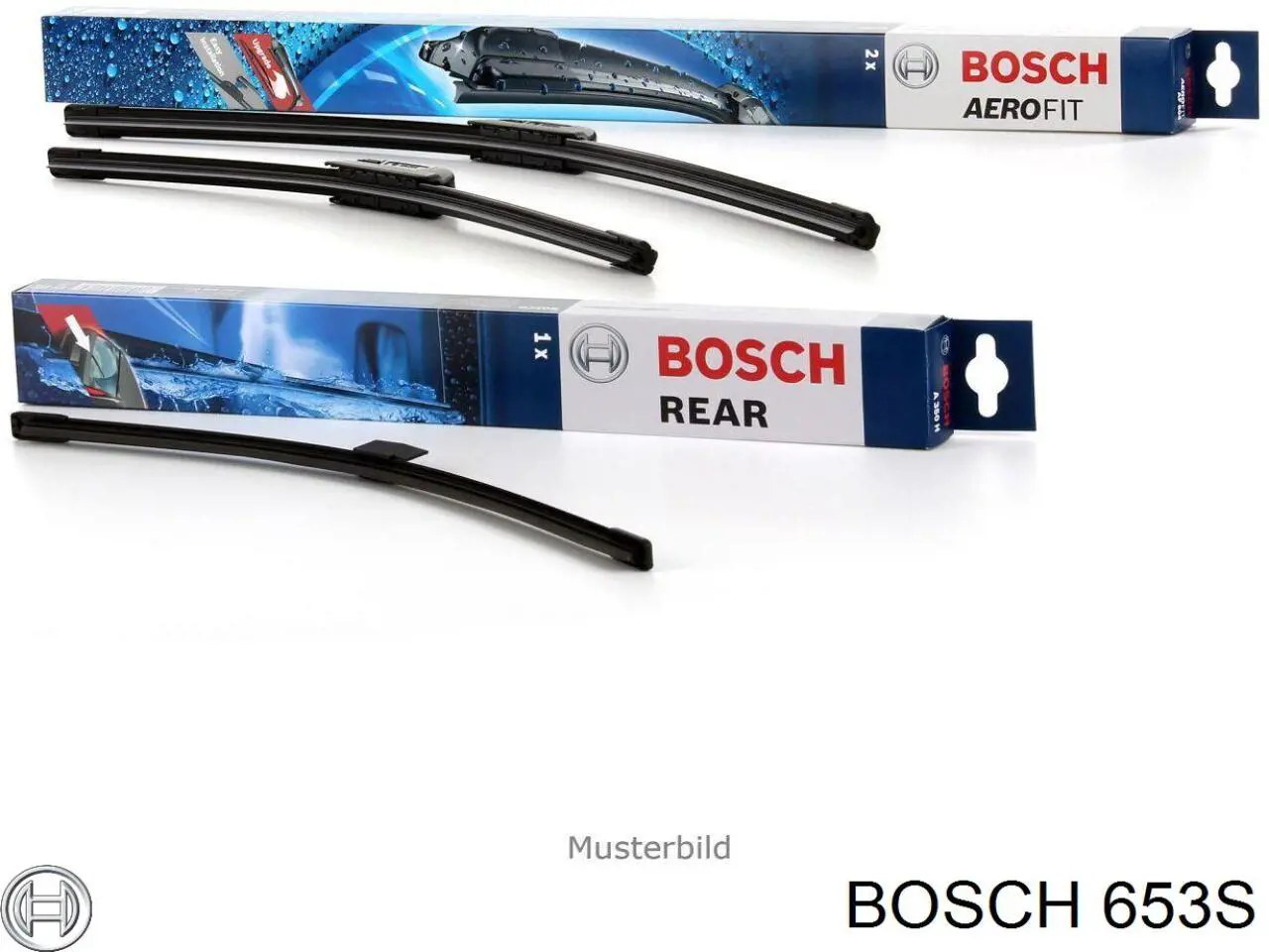 Juego de limpiaparabrisas de luna delantera, 2 piezas KIA Rio 3 UB