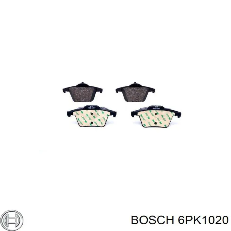 6PK1020 Bosch correa trapezoidal