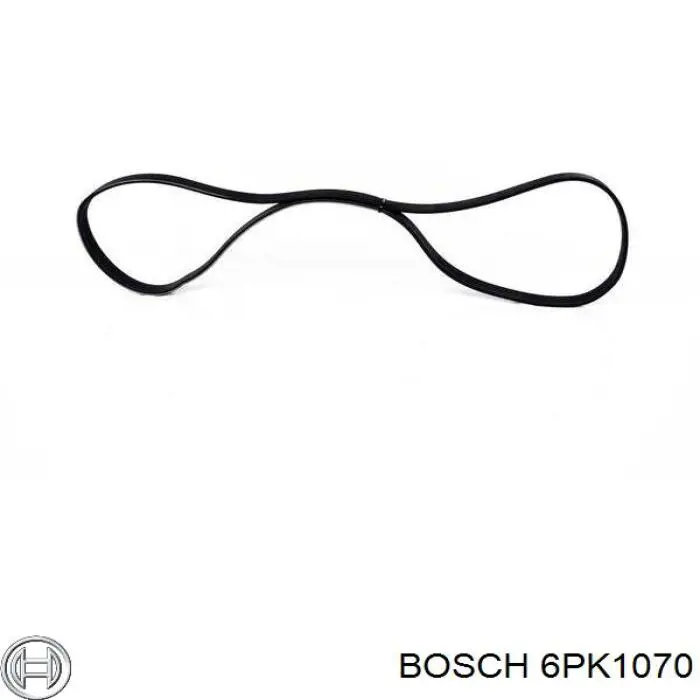 6PK1070 Bosch correa trapezoidal