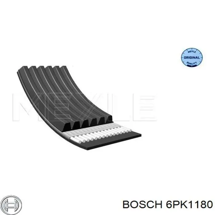 6PK1180 Bosch Correa poly v
