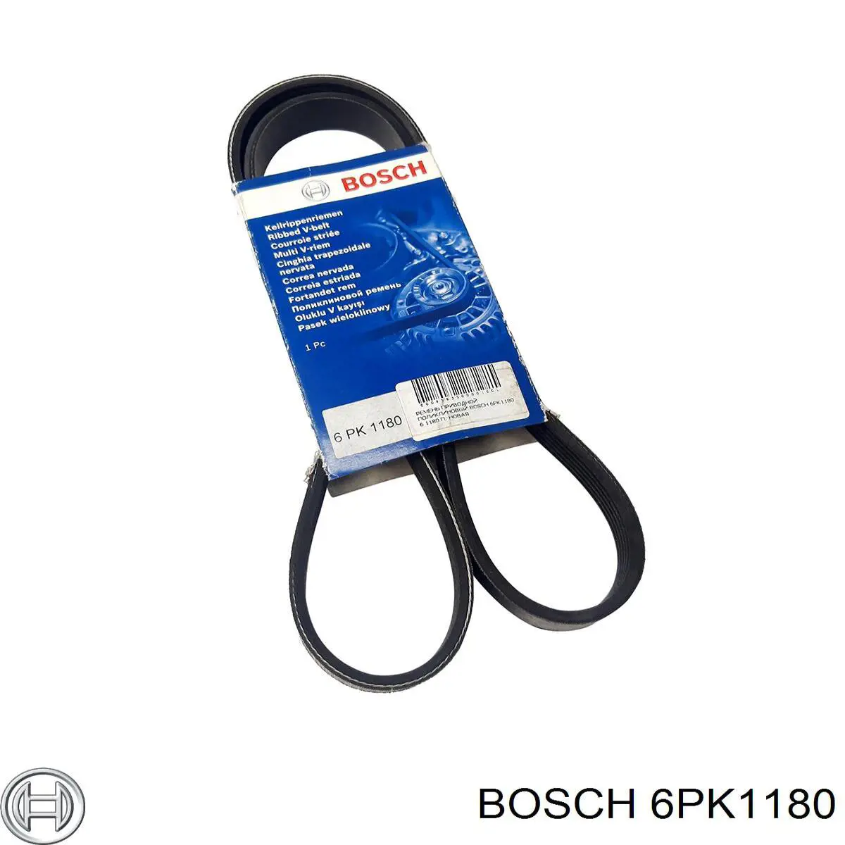 Correa de transmisión trapezoidal Bosch 6PK1180 precio, desde 12,48 EUR