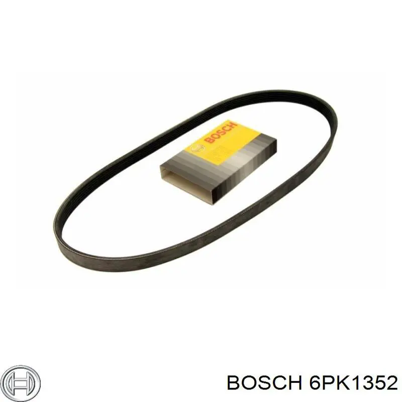 6PK1352 Bosch correa trapezoidal