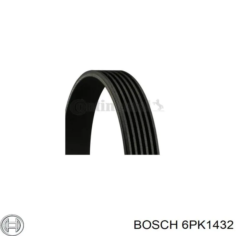 6PK1432 Bosch correa trapezoidal