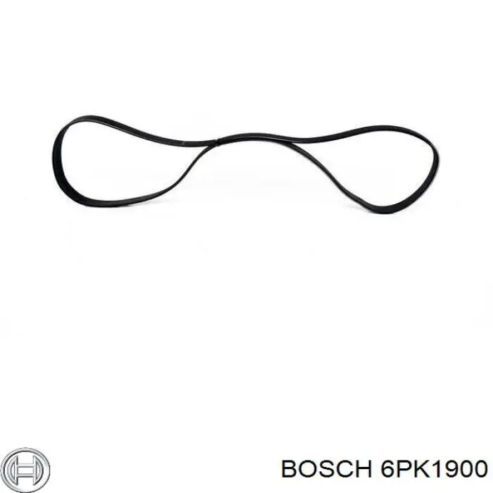6PK1900 Bosch correa trapezoidal