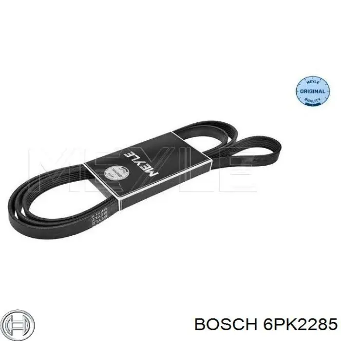 6PK2285 Bosch correa trapezoidal