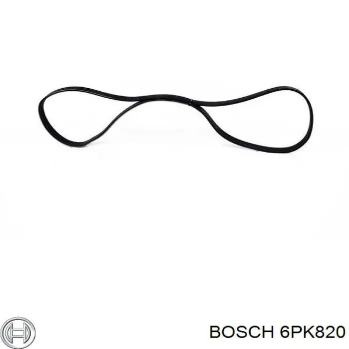 6PK820 Bosch correa trapezoidal