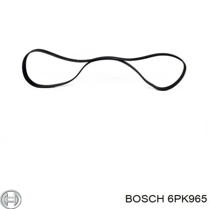 6PK965 Bosch correa trapezoidal