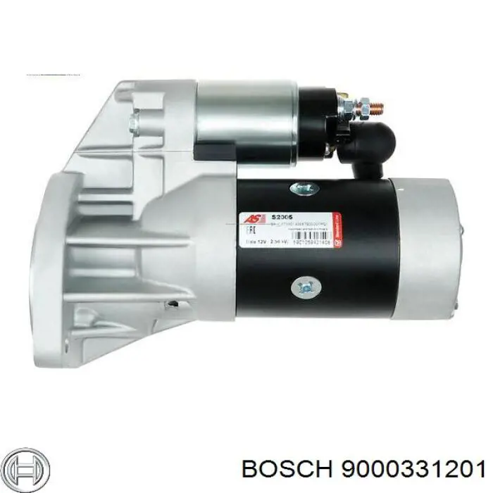 9000331201 Bosch motor de arranque