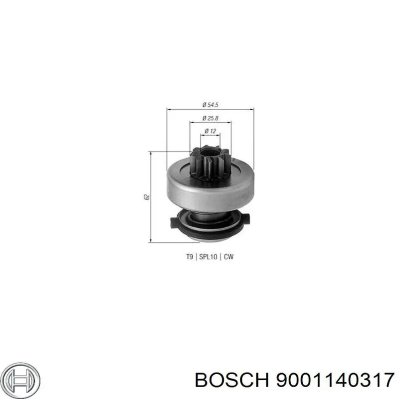 Bendix 9001140317 Bosch