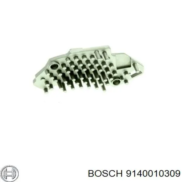 9 140 010 309 Bosch resitencia, ventilador habitáculo