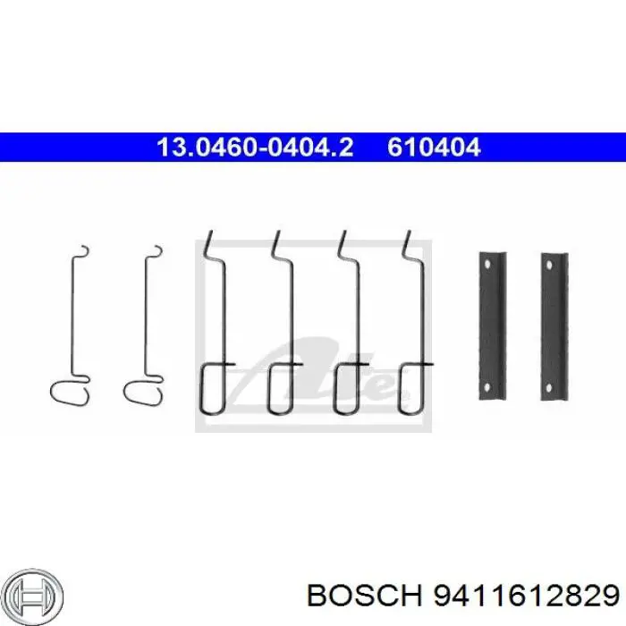 Válvula de descarga de la bomba de alta presión 9411612829 Bosch