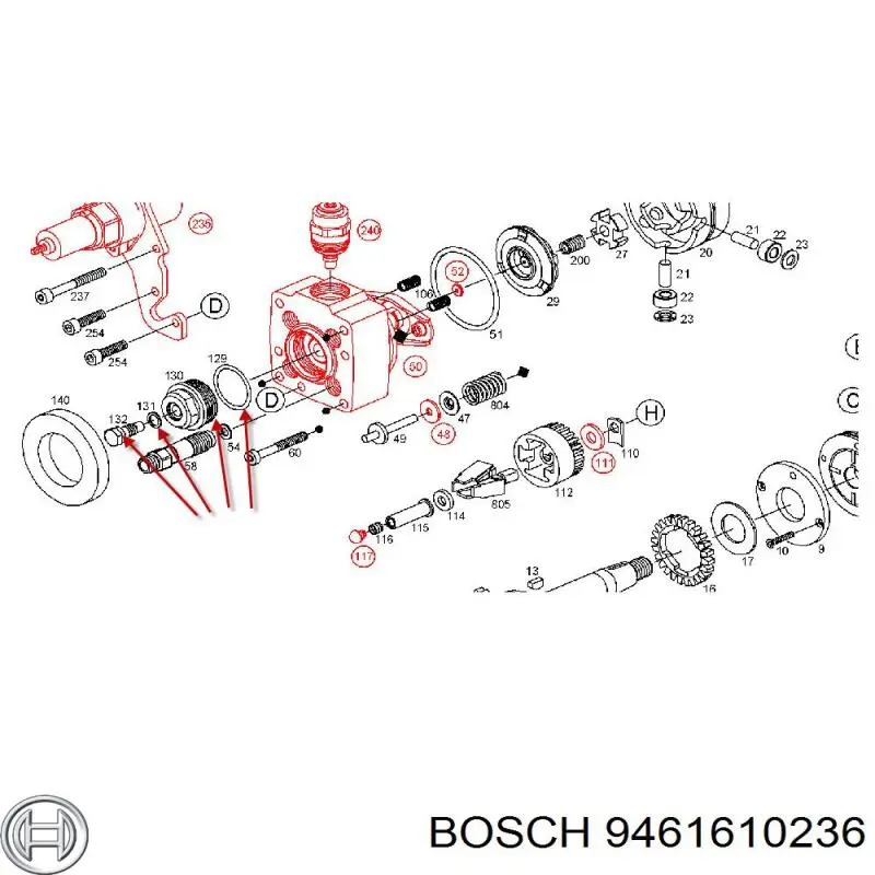  Bosch 9461610236 precio, desde 18,91 EUR