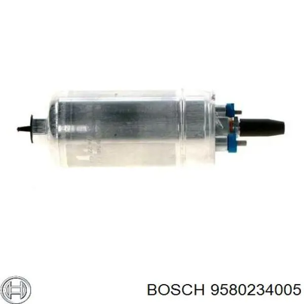 Bomba de combustible de línea 9580234005 Bosch