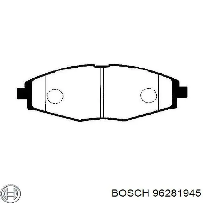 Pastillas de freno delanteras Chevrolet Spark (Matiz) M200, M250
