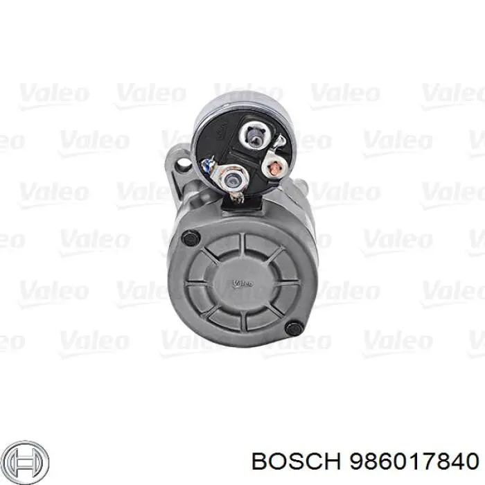 986017840 Bosch motor de arranque