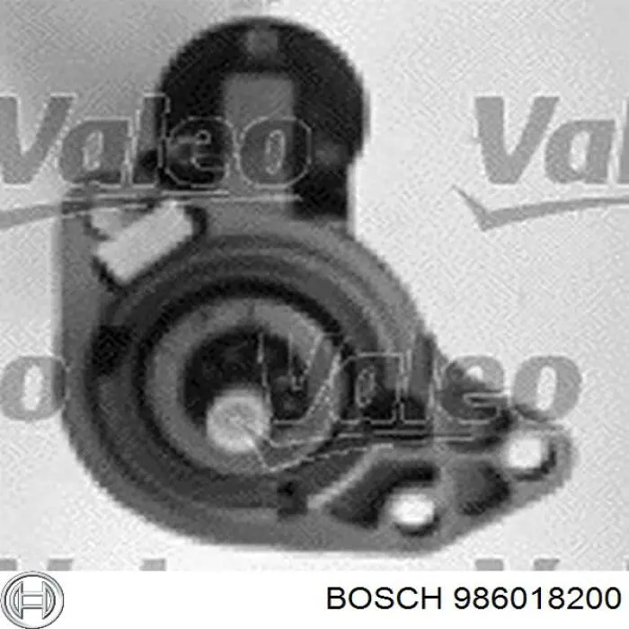 986018200 Bosch motor de arranque