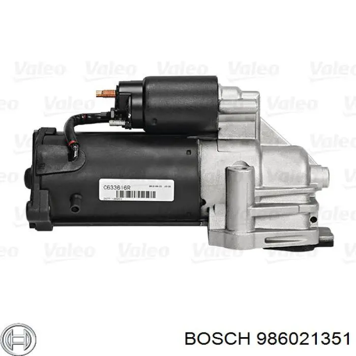 986021351 Bosch motor de arranque