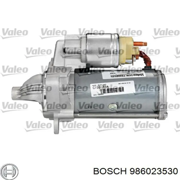 986023530 Bosch motor de arranque