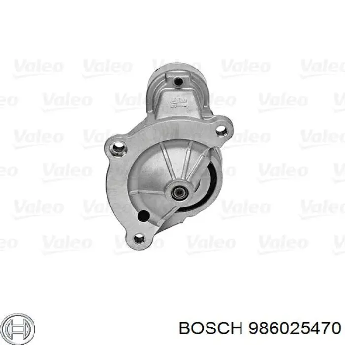 986025470 Bosch motor de arranque