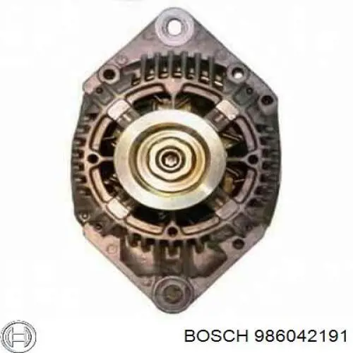 986042191 Bosch alternador