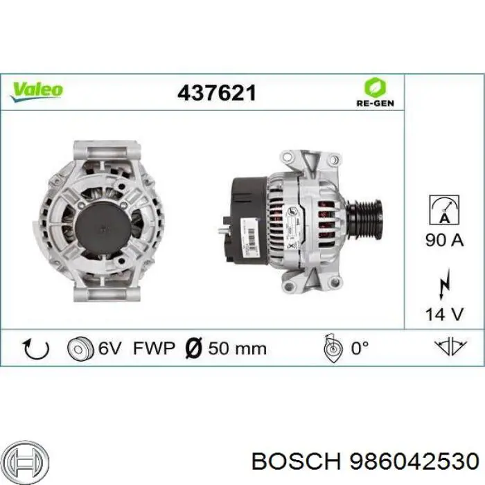 Comprar 986042530 Bosch Dynamo