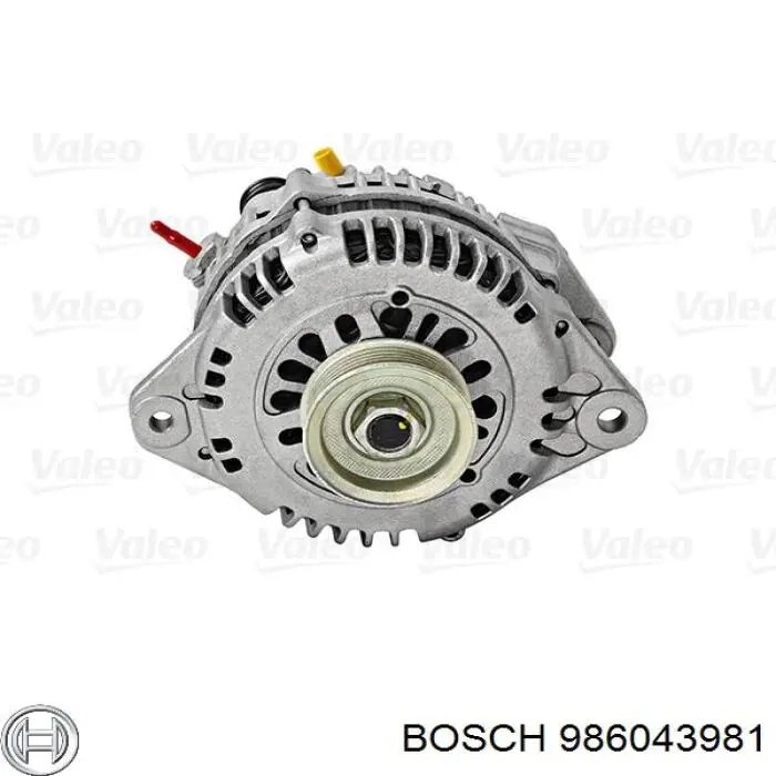 986043981 Bosch alternador