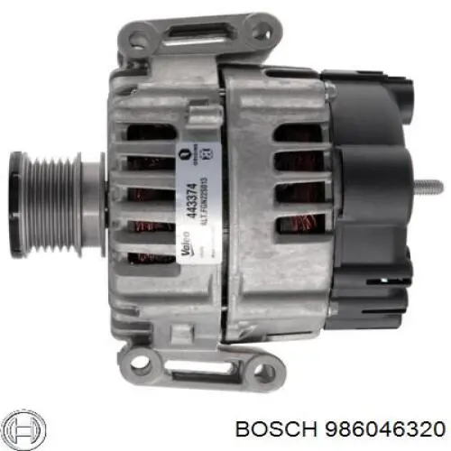 986046320 Bosch alternador