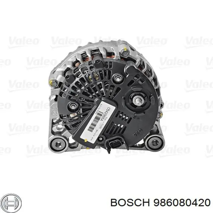 986080420 Bosch alternador