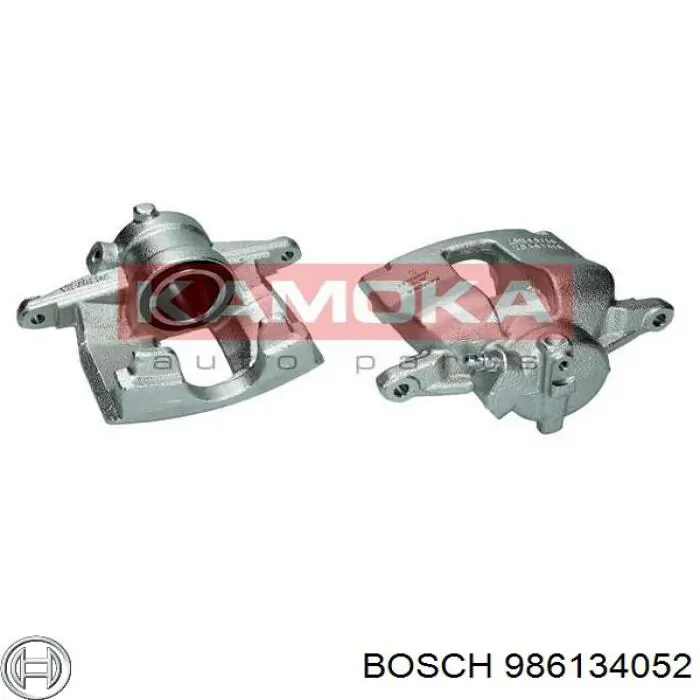 986134052 Bosch pinza de freno trasera izquierda