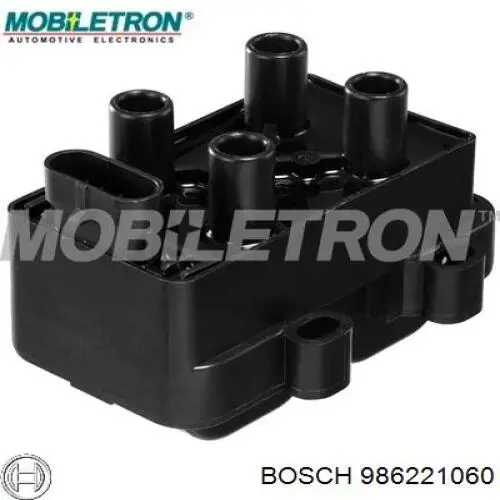 986221060 Bosch Bobina de ignición