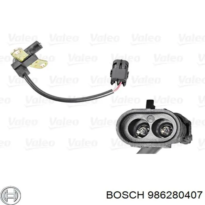 986280407 Bosch sensor de cigüeñal