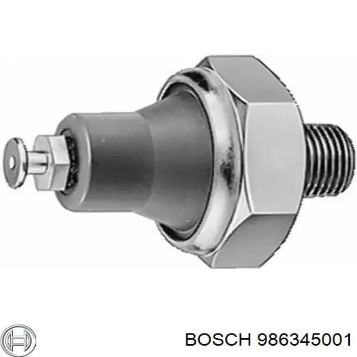 Sensor de presión de aceite 986345001 Bosch