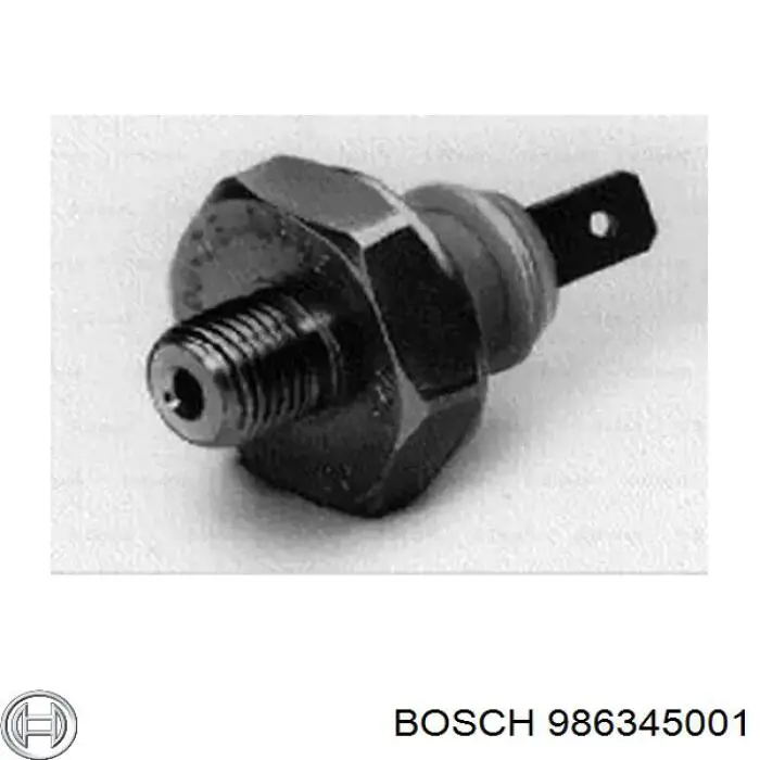 986345001 Bosch sensor de presión de aceite