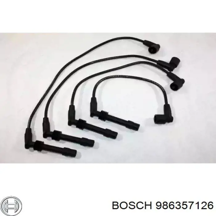 986357126 Bosch Cables de alta tensión, juego