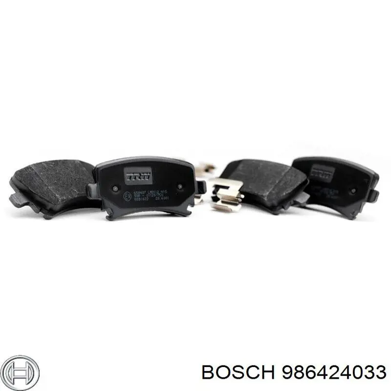 Comprar 986424033 Bosch Pastillas delanteras de freno