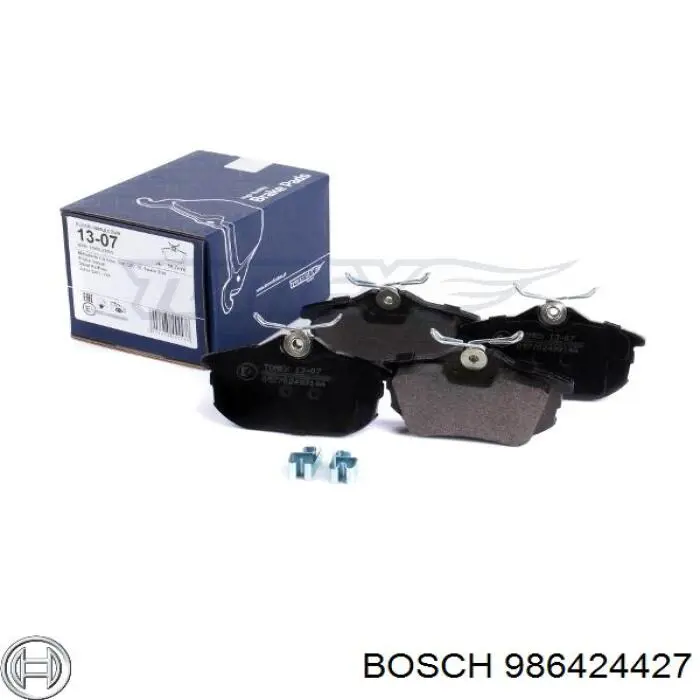 986424427 Bosch Pastillas freno traseras