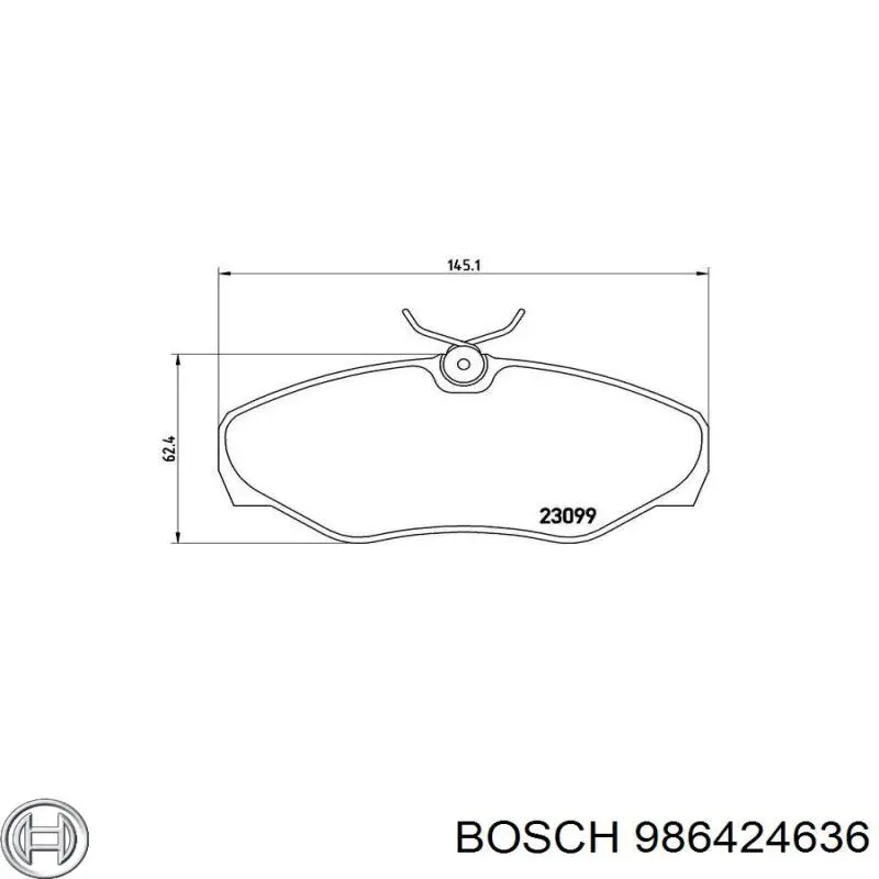 Pastillas de freno delanteras Renault Trafic 2 FL