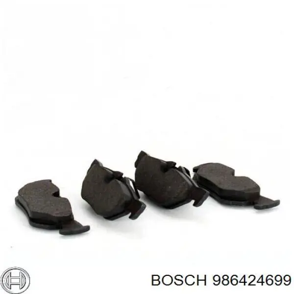 Pastillas traseras Bosch 986424699