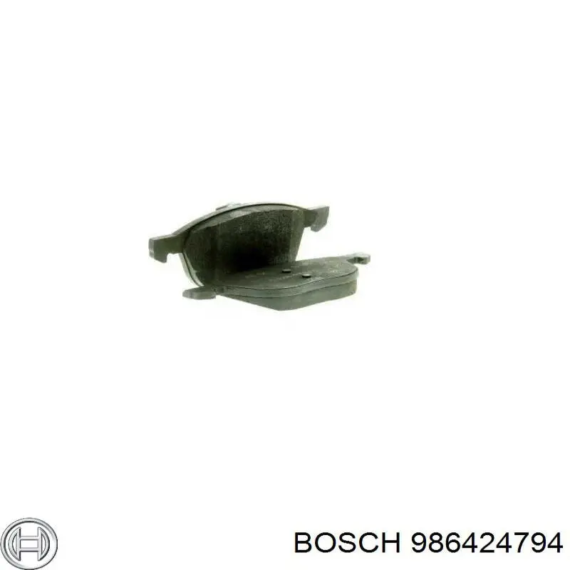 Pastillas de freno 986424794 Bosch