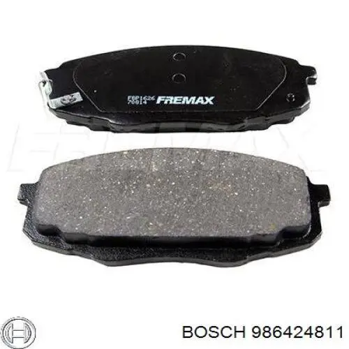 Pastillas freno delanteras Bosch 986424811 precio, desde 26,10 EUR